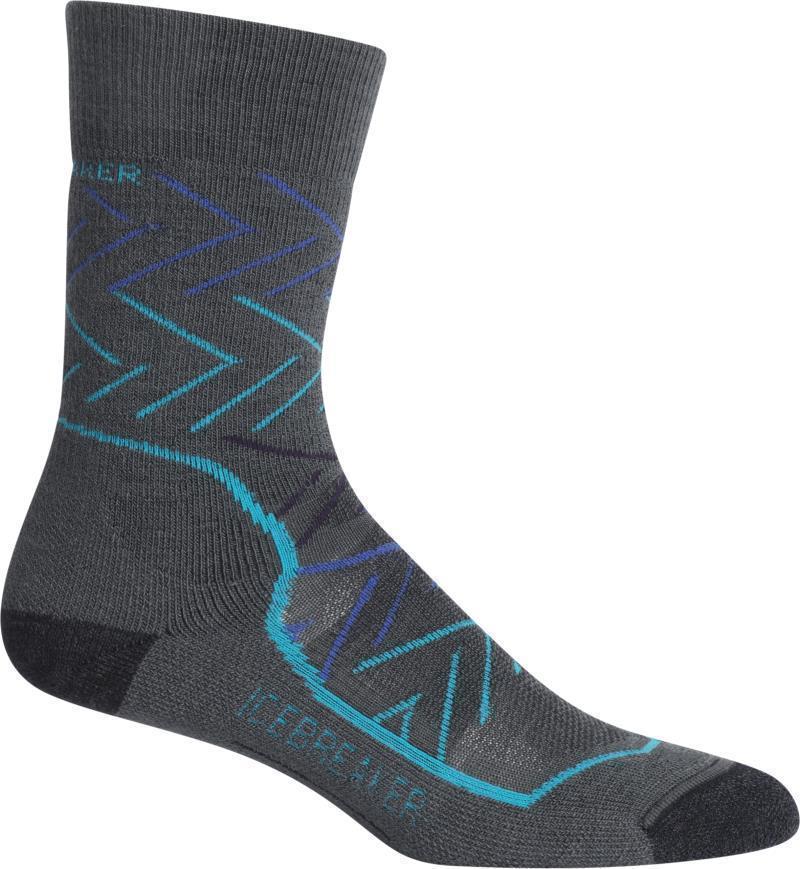 Hike+ Crew Socks - Medium - Sunrise - Womens - Monsoon 1