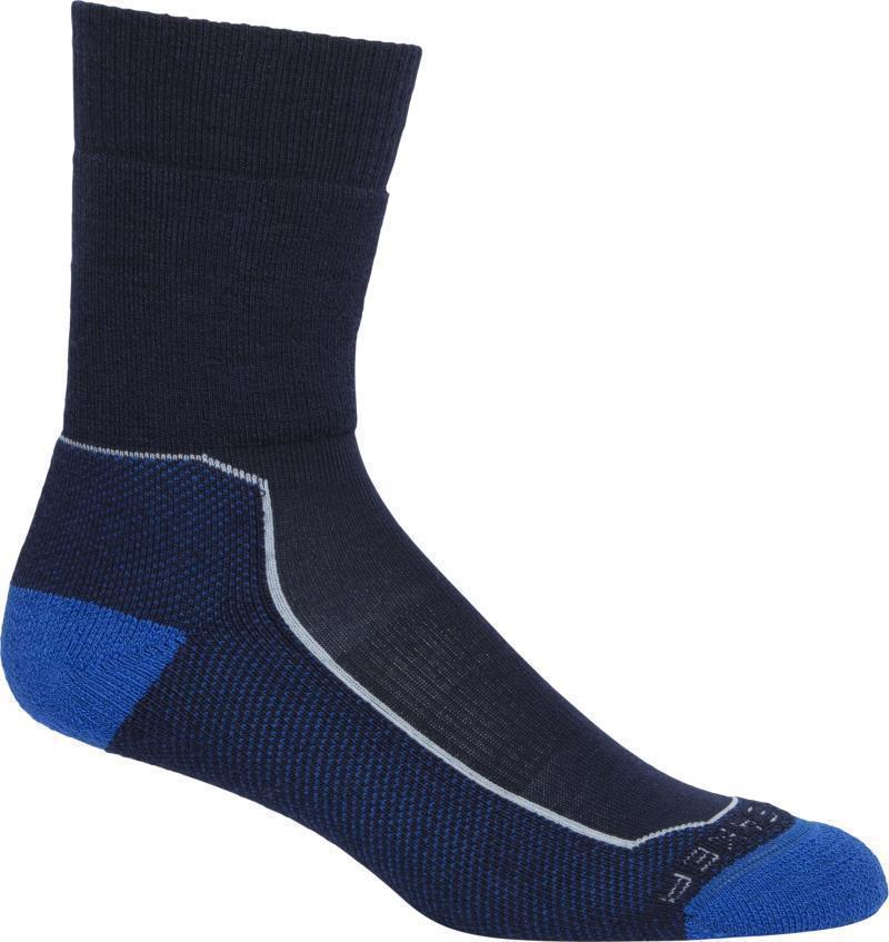 Hike+ Crew Socks - Medium - Womens - Midnight Navy / Blizzard Heather 1