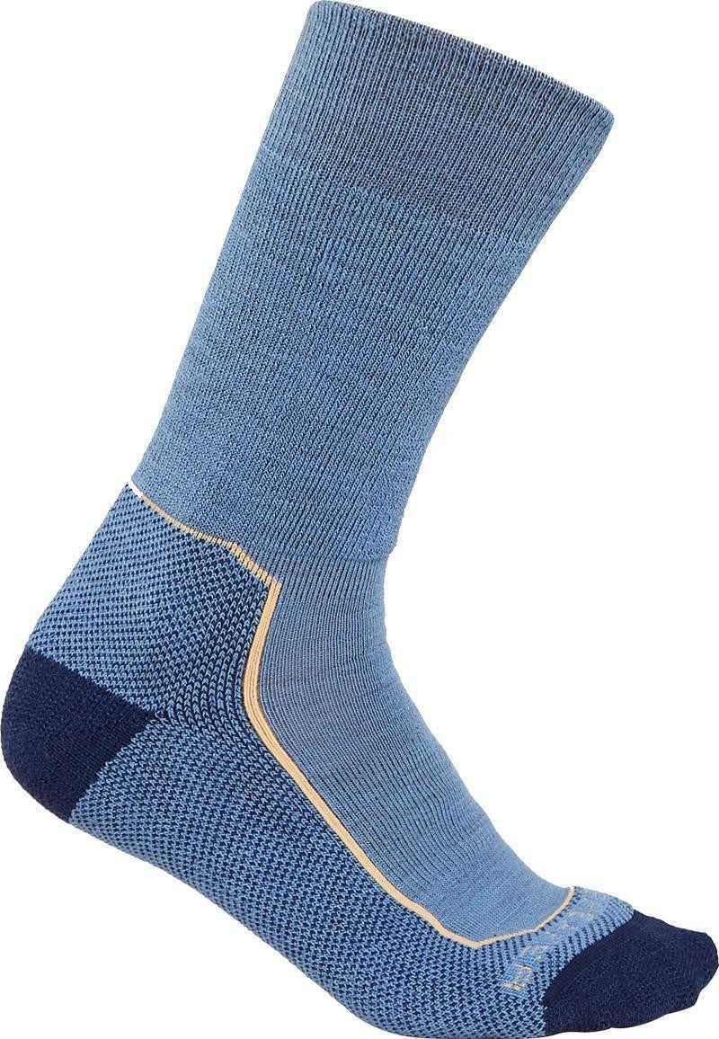 Hike+ Crew Socks - Medium - Womens - baja / sunstone / royal navy 1