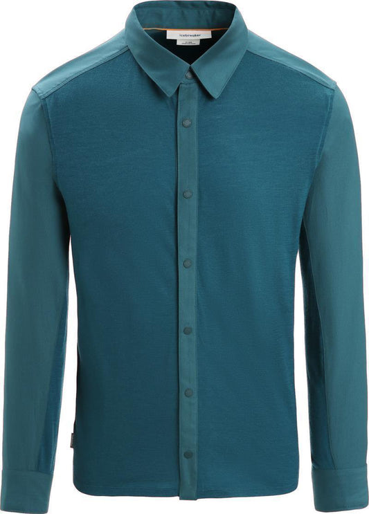 Hike LS Top - Mens - Green Glory 1