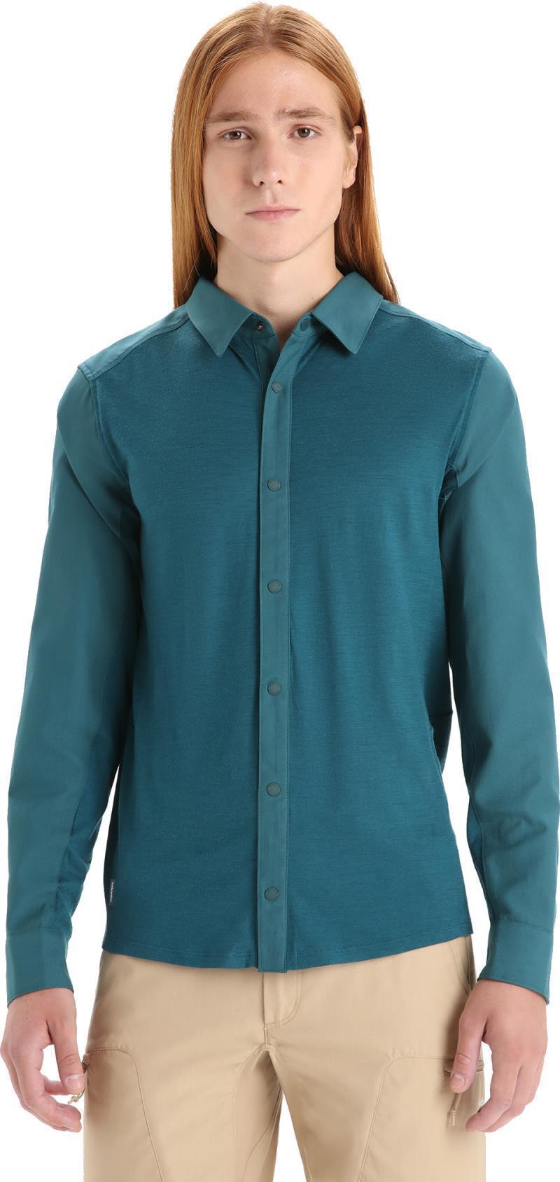 Hike LS Top - Mens - Green Glory 3