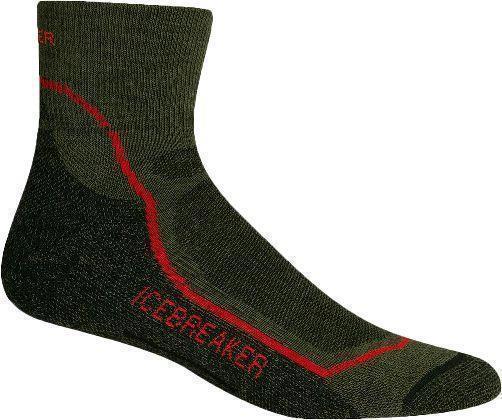 Hike+ Mini Merino Socks - Light - Mens - Cargo / Rocket / Black 1