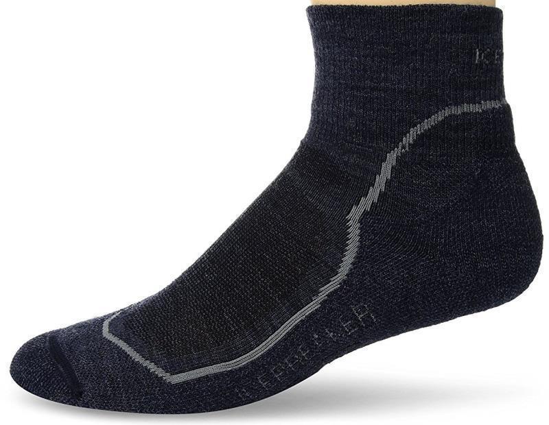 Hike+ Mini Merino Socks - Light - Mens - Jet / Black / Monsoon 1
