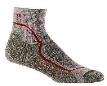 Hike+ Mini Merino Socks - Light - Mens - Panama / Rocket / Cargo 1