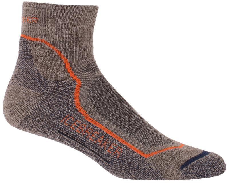 Hike+ Mini Merino Socks - Light - Mens - Trail / Heat / Admiral 1