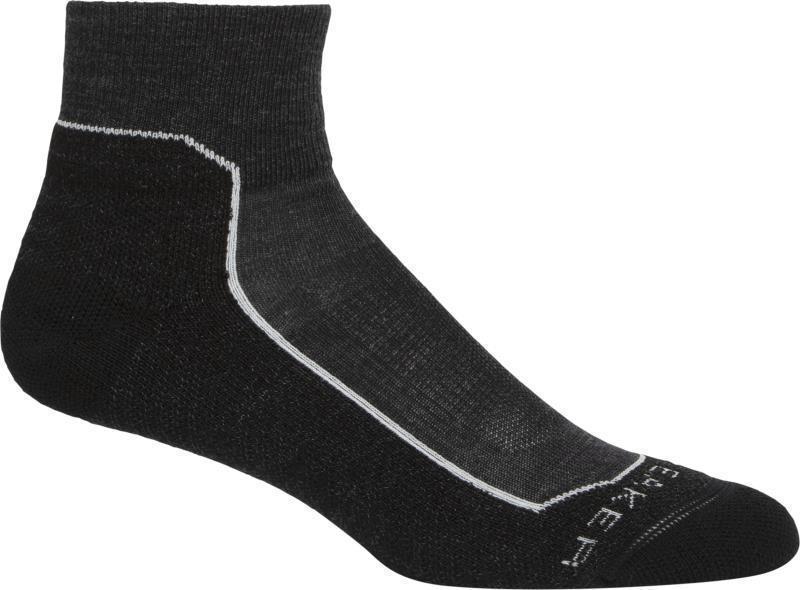 Hike+ Mini Socks - Light - Womens - Jet Heather / Snow 1
