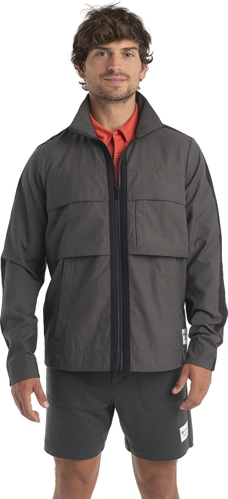 IB x Timberland Merino Cotton Hooded Jacket - Mens - onyx / black 1
