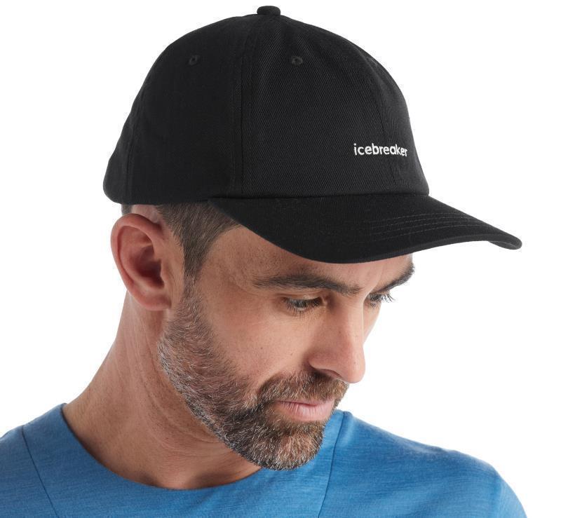 Icebreaker 6 Panel Hat - black 1
