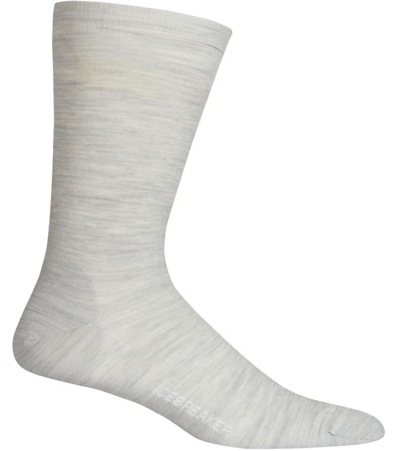 LifeStyle Crew Socks - Cool-Lite - Mens - blizzard heather 1