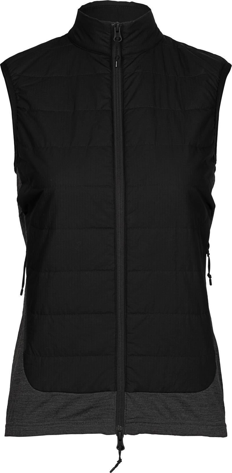 MerinoLoft Vest - Womens - Black / Jet Heather / CB 1