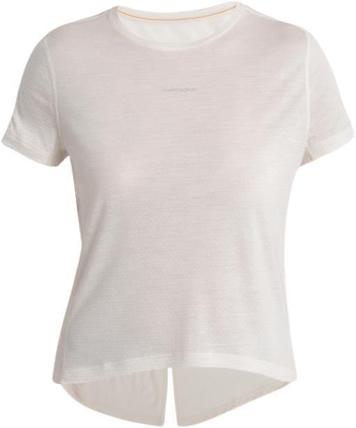 Merino 125 Cool-Lite Speed SS Slit Back Tee - Womens - Chalk 1
