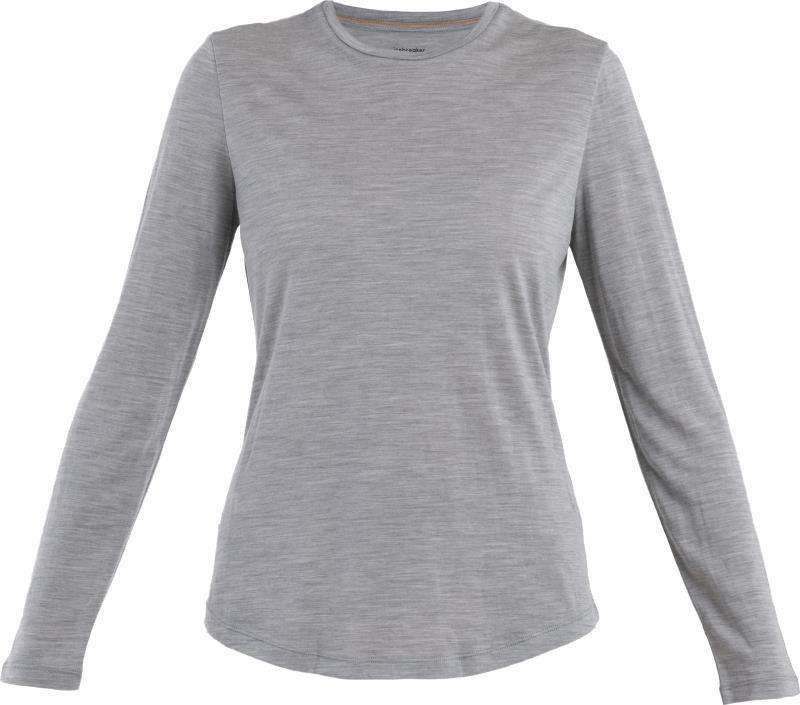 Merino 125 Cool-Lite Sphere III LS Tee - Womens - Metro Heather 1