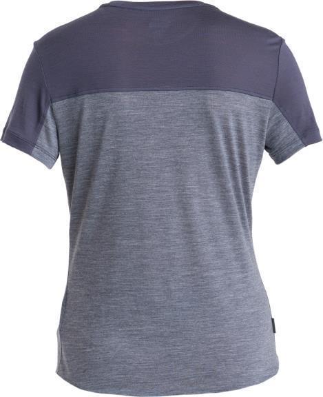 Merino 125 Cool-Lite Sphere III SS Tee - Colour Block - Womens - Graphite Heather / Graphite / CB 2