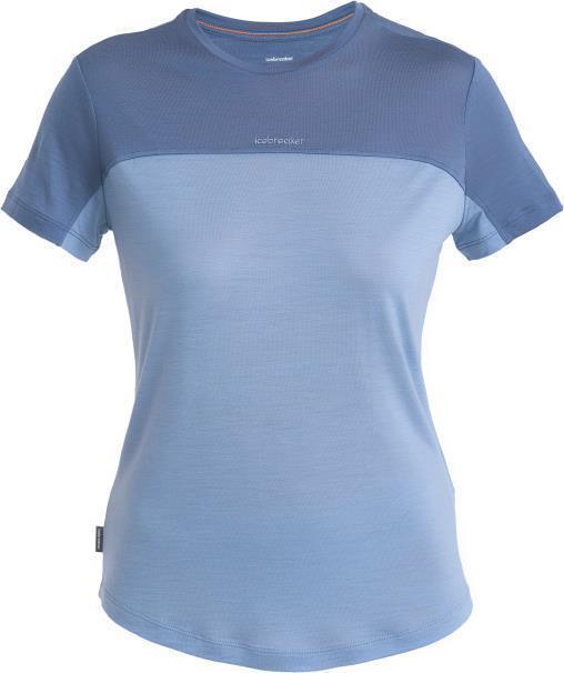 Merino 125 Cool-Lite Sphere III SS Tee - Colour Block - Womens - Kyanite / Dawn / CB 1