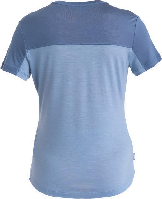 Merino 125 Cool-Lite Sphere III SS Tee - Colour Block - Womens - Kyanite / Dawn / CB 2