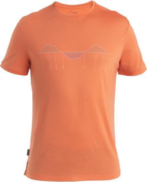 Merino 125 Cool-Lite Sphere III SS Tee - Trail Climb - Mens - Ember 1