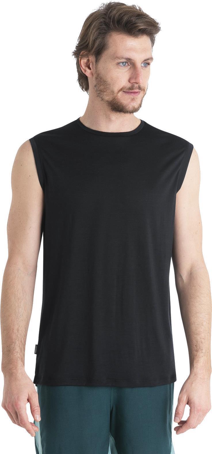 Merino 125 Cool-Lite Sphere III Tank - Mens - Black 3