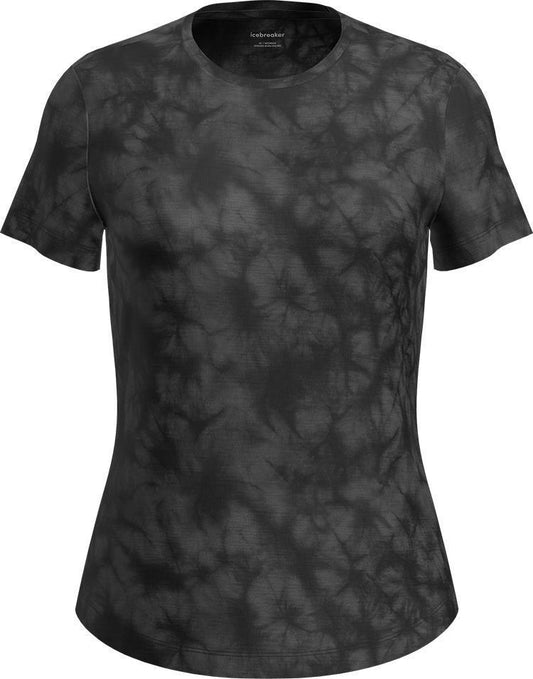 Merino 125 Cool-Lite Sphere SS Tee - Cloud Dye - Womens - Graphite / Black / Cloud Dye 1