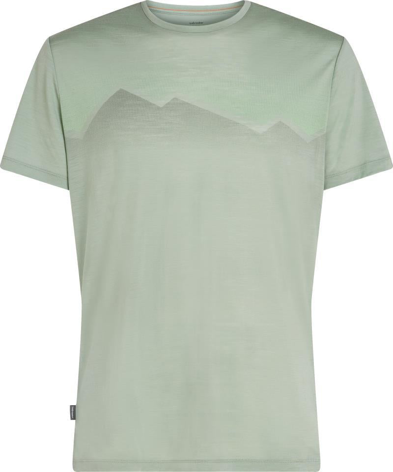 Merino 125 Cool-Lite Sphere SS Tee - Radiant Peak - Mens - Moss 1
