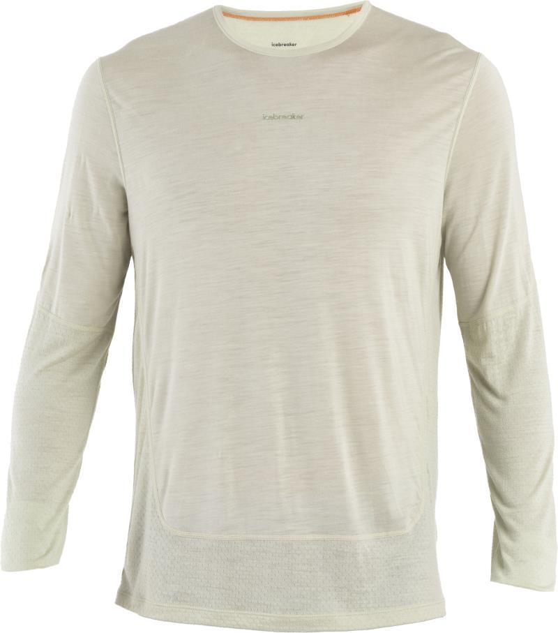 Merino 125 ZoneKnit Energy Wind LS Tee - Mens - Ashen 1