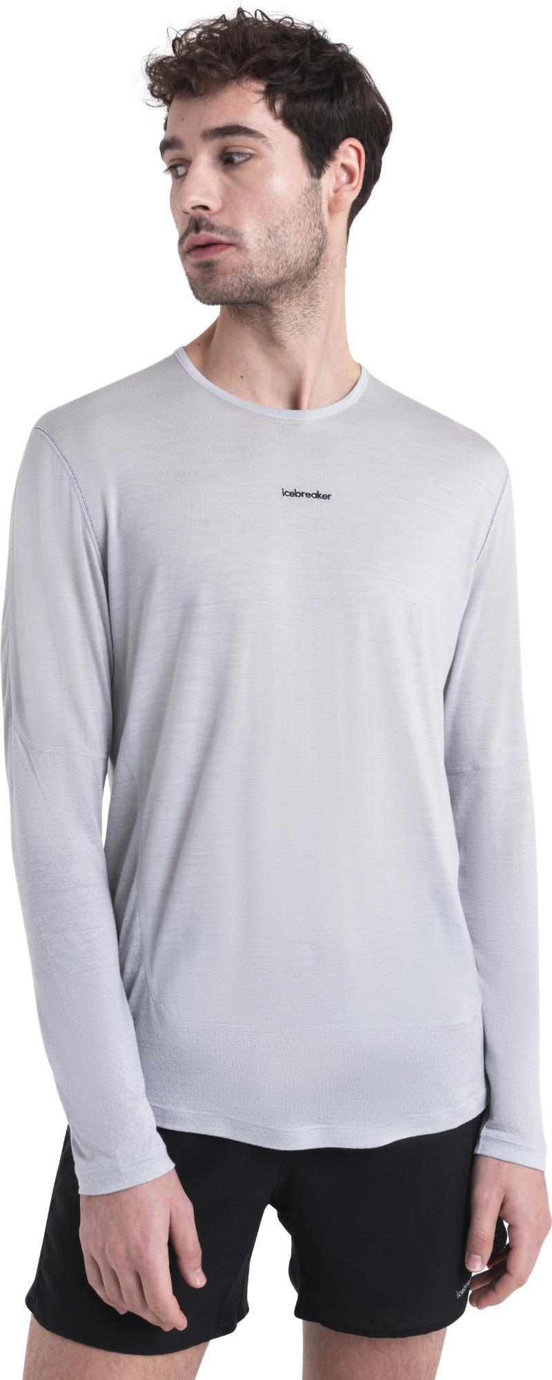 Merino 125 ZoneKnit Energy Wind LS Tee - Mens - Ether 3