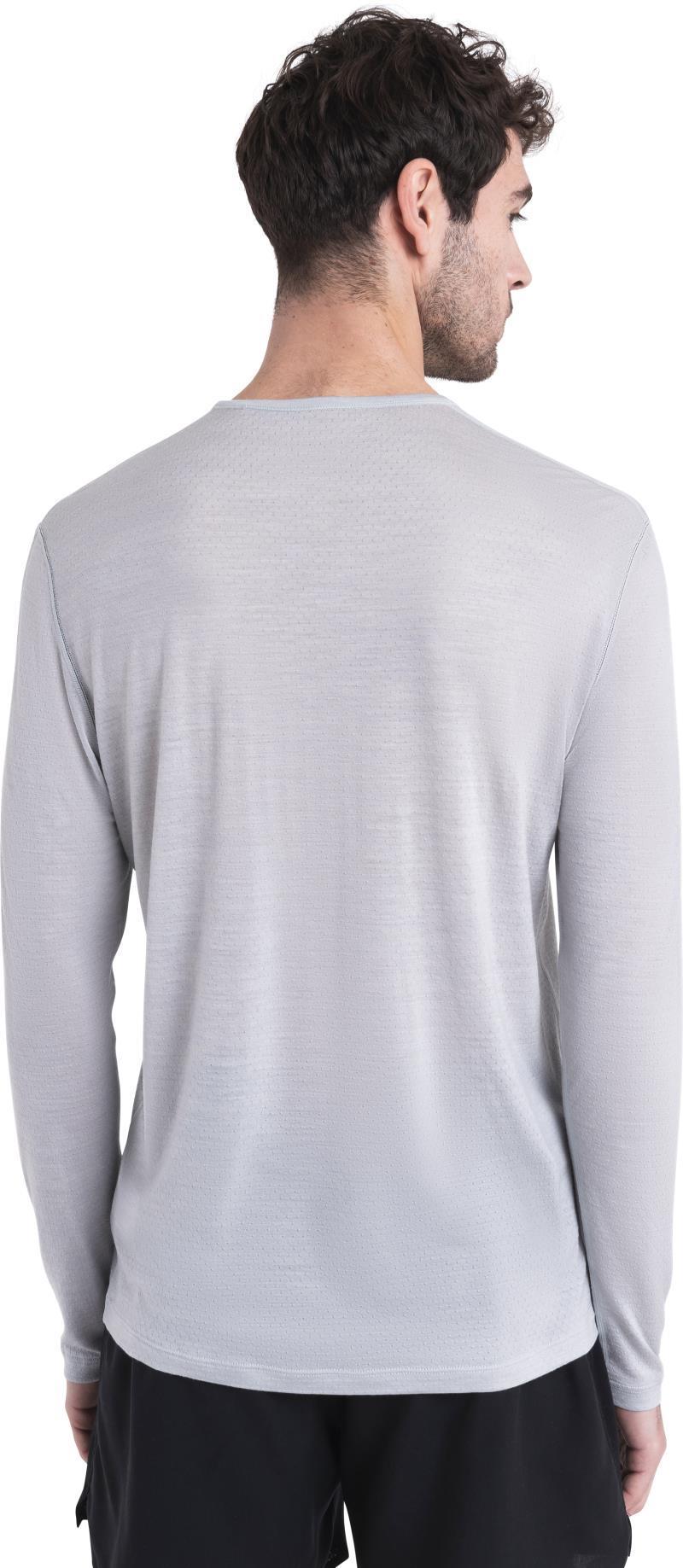 Merino 125 ZoneKnit Energy Wind LS Tee - Mens - Ether 4