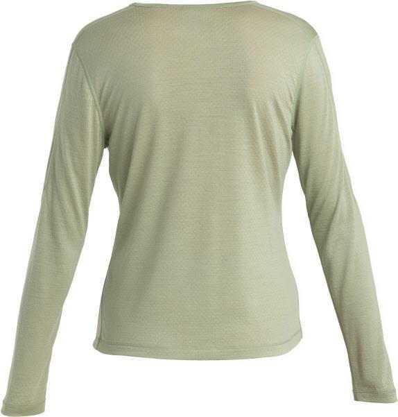 Merino 125 ZoneKnit Energy Wind LS Tee - Womens - Lichen 2