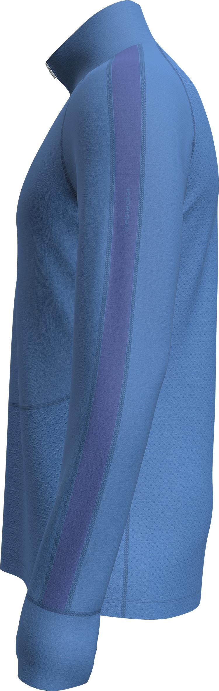 Merino 125 ZoneKnit LS Half Zip - Mens - Baja / Brilliant / CB 2