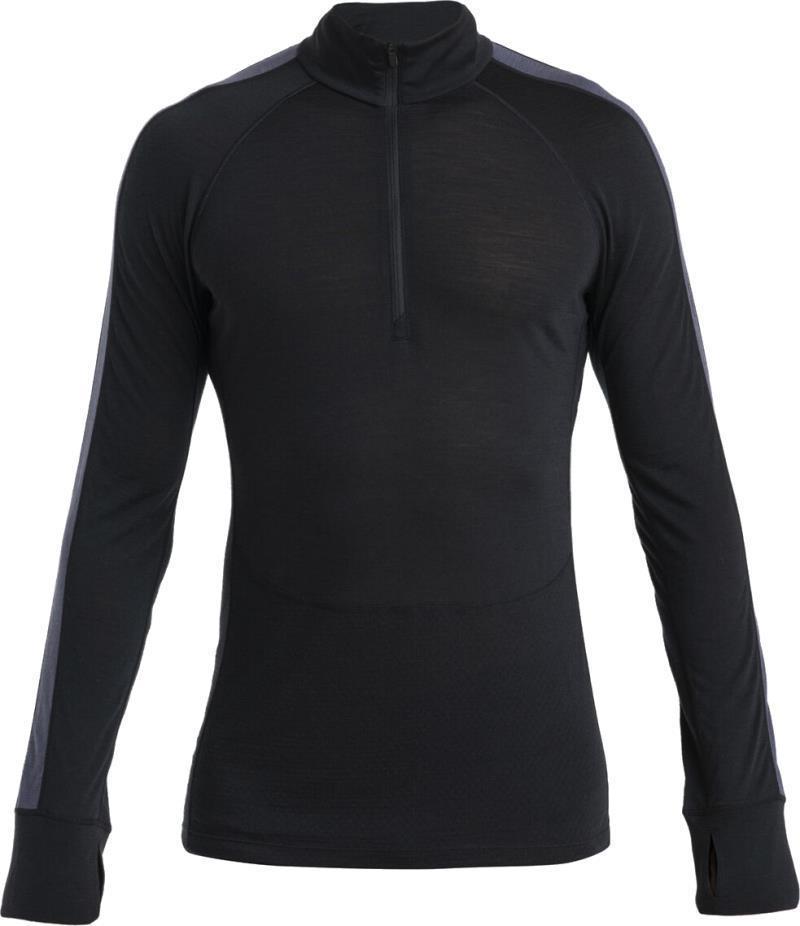 Merino 125 ZoneKnit LS Half Zip - Mens - Black / Graphite / CB 1