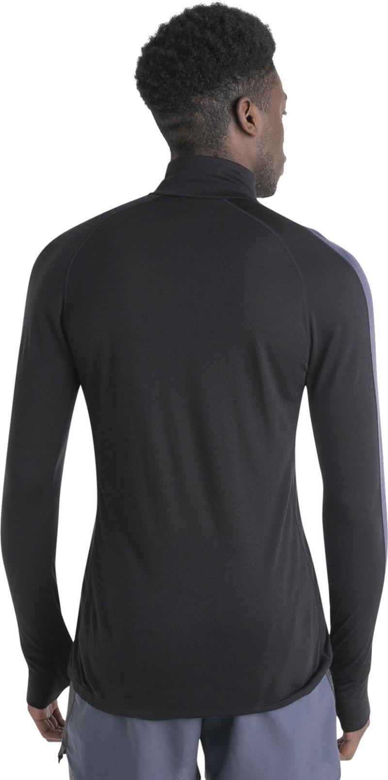 Merino 125 ZoneKnit LS Half Zip - Mens - Black / Graphite / CB 4