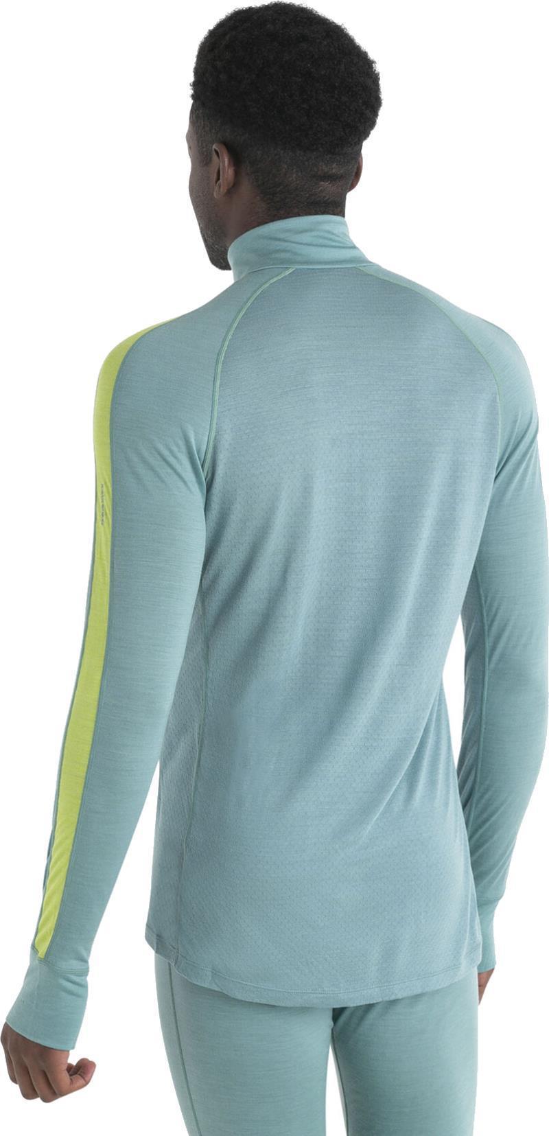 Merino 125 ZoneKnit LS Half Zip - Mens - Cloud Ray / Hyper / CB 4