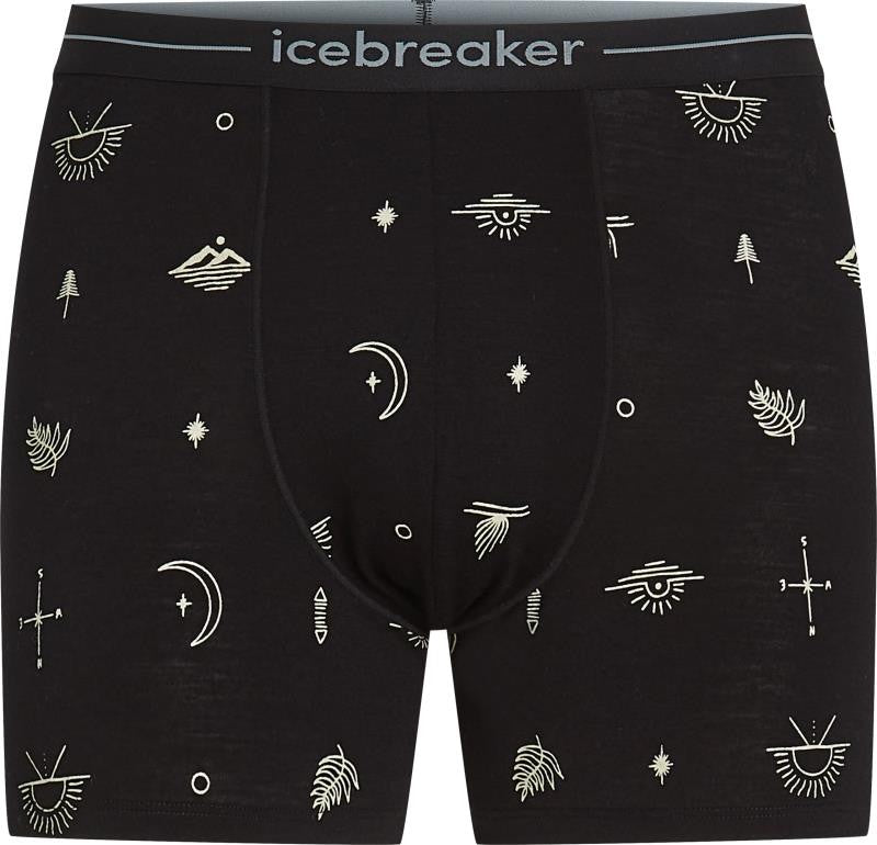 Merino 150 Anatomica Boxers Explore More AOP - Mens - black / aop 1