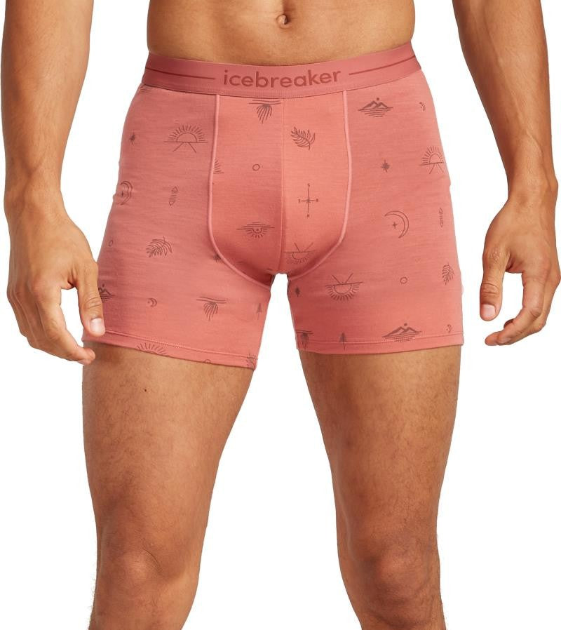 Merino 150 Anatomica Boxers Explore More AOP - Mens - plume / aop 1