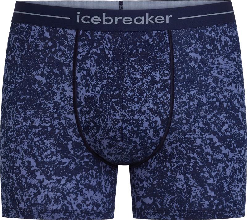 Merino 150 Anatomica Boxers - Moss Bloom - Mens - midnight navy / aop 1