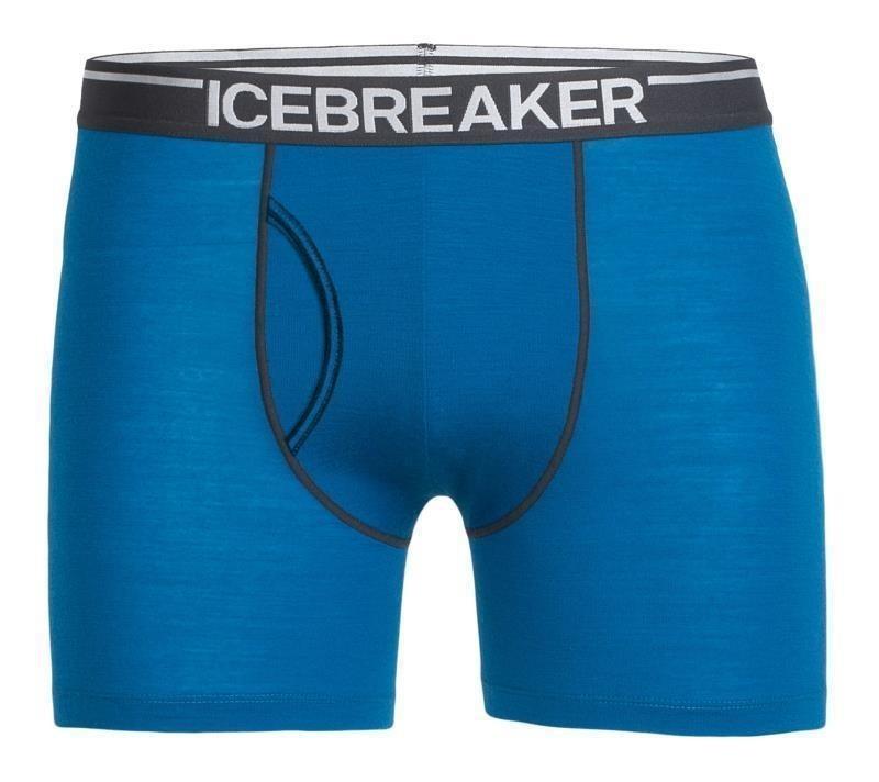 Merino 150 Anatomica Boxers with Fly - Mens - alpine / monsoon / white 1
