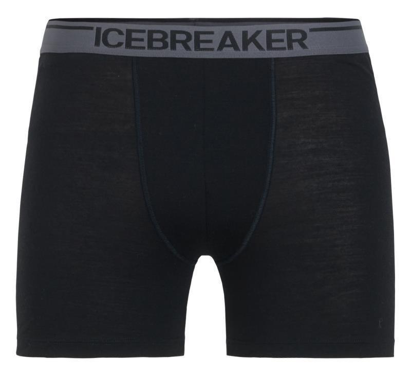 Merino 150 Anatomica Boxers with Fly - Mens - black / monsoon 1
