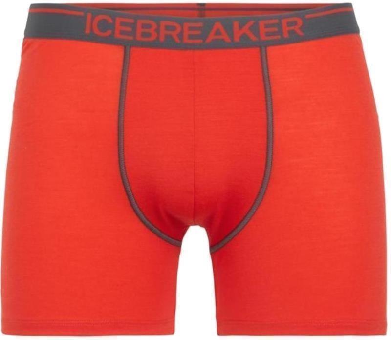 Merino 150 Anatomica Boxers with Fly - Mens - chili red / monsoon 1