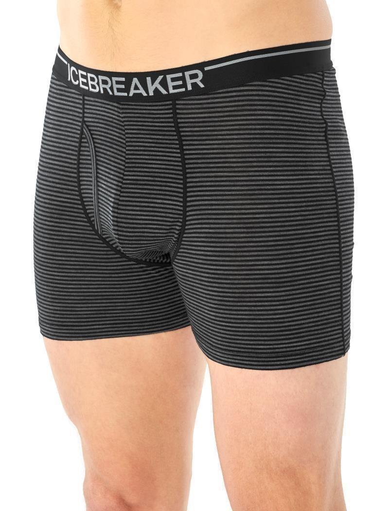 Merino 150 Anatomica Boxers with Fly - Mens - gritstone heather 1