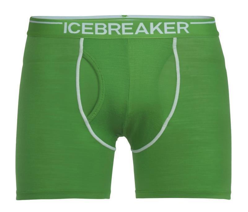 Merino 150 Anatomica Boxers with Fly - Mens - leaf / leaf 1