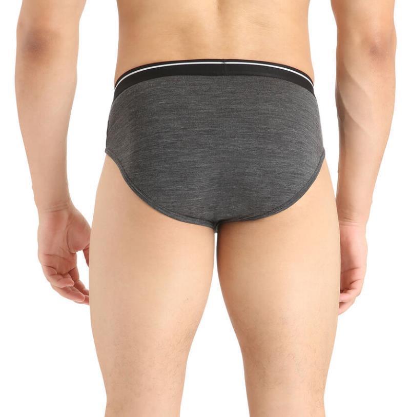 Merino 150 Anatomica Briefs - Mens - Jet Heather 3