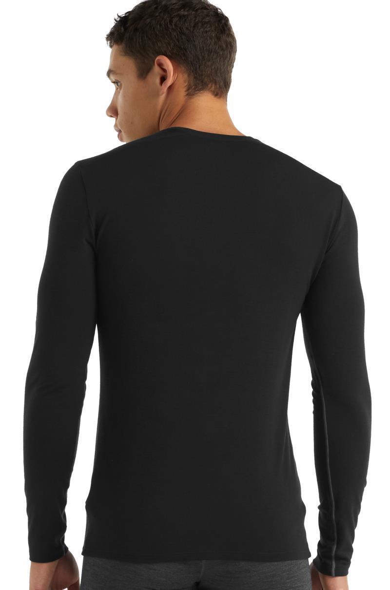 Merino 150 Anatomica LS Crewe - Mens - Black 3
