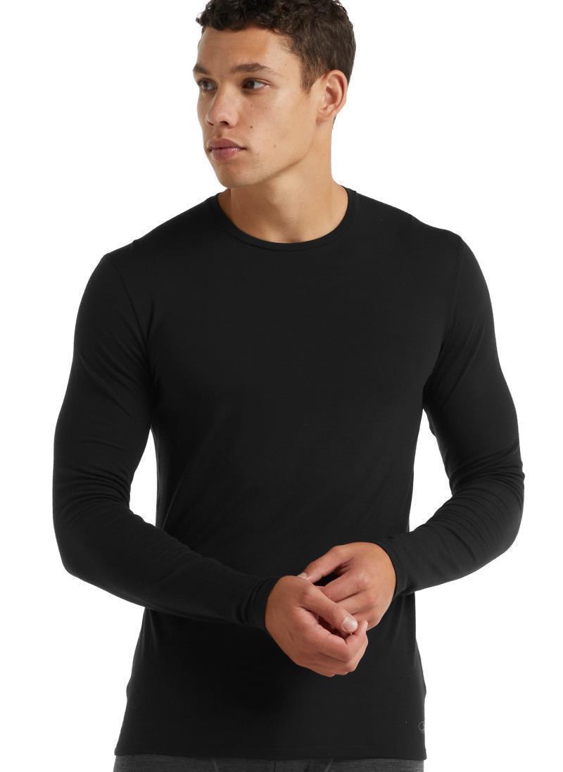 Merino 150 Anatomica LS Crewe - Mens - Black 4