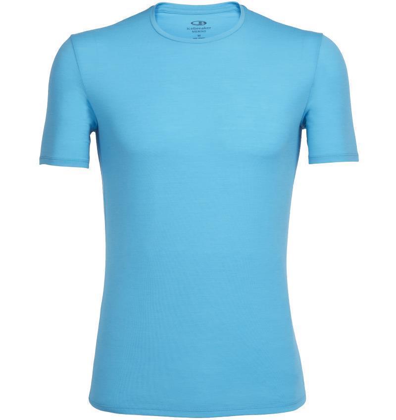 Merino 150 Anatomica SS Crewe - Mens - Capri / White 1