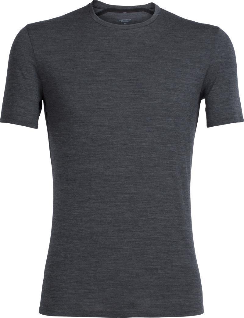 Merino 150 Anatomica SS Crewe - Mens - Jet Heather 1
