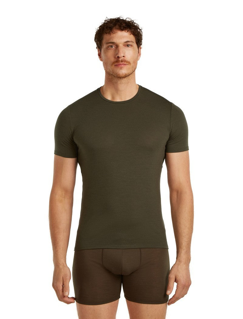 Merino 150 Anatomica SS Crewe - Mens - dark loden 1