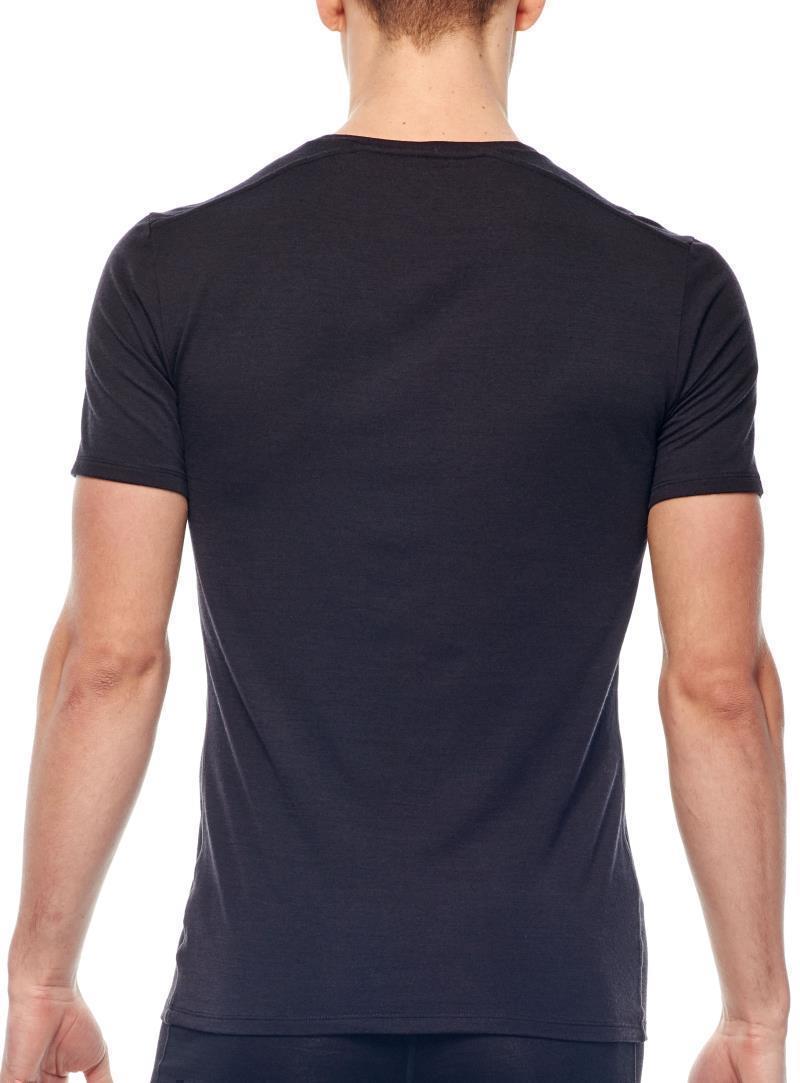 Merino 150 Anatomica SS V-Neck - Mens - Black 4