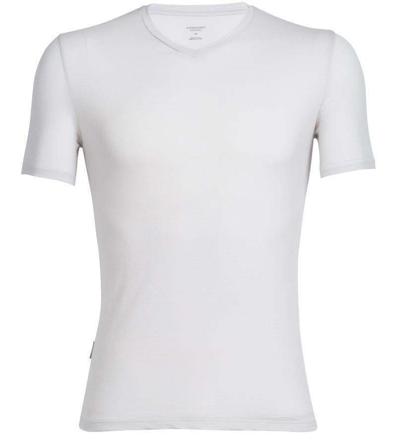 Merino 150 Anatomica SS V-Neck - Mens - Ivory / White 1