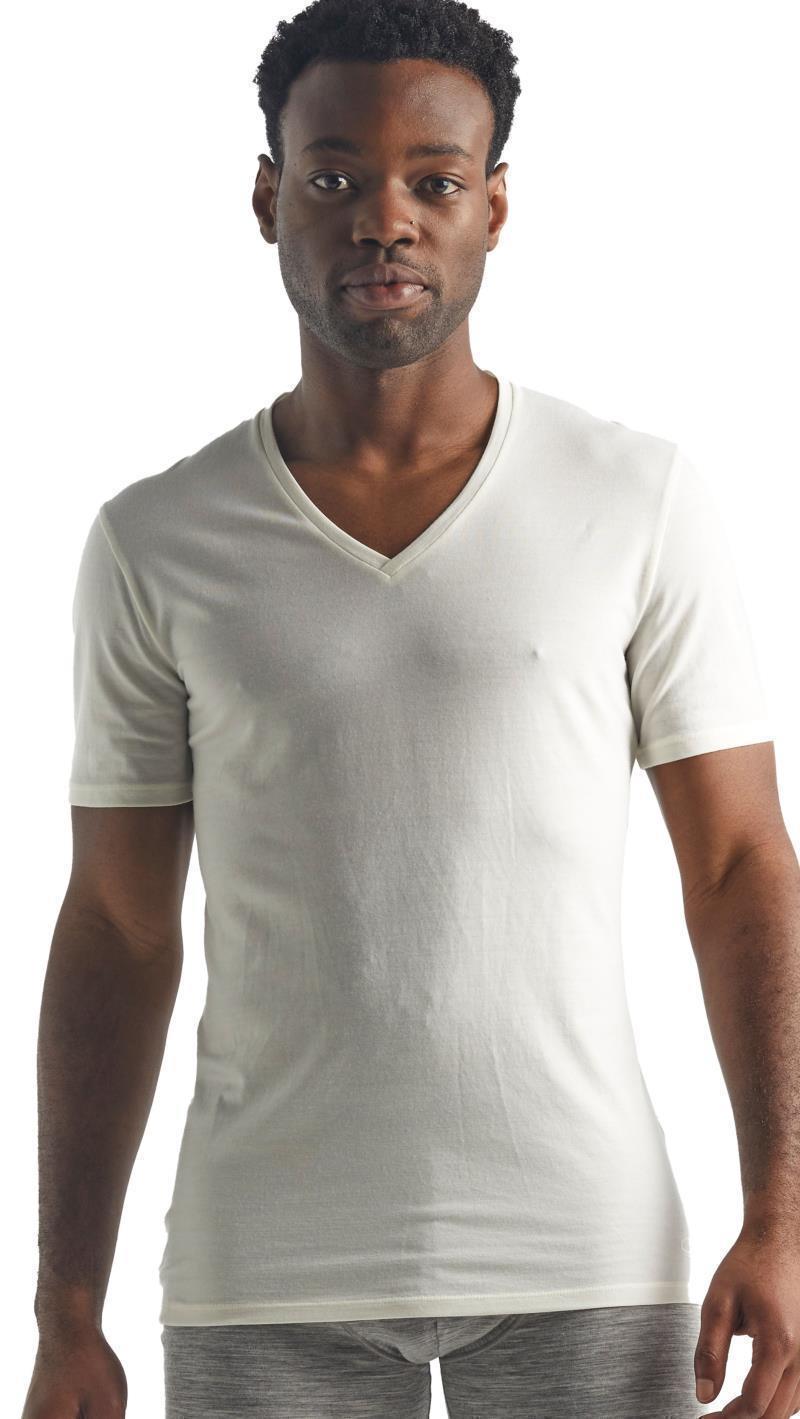Merino 150 Anatomica SS V-Neck - Mens - Snow 2
