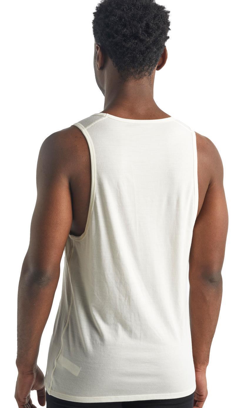 Merino 150 Anatomica Tank - Mens - snow 1