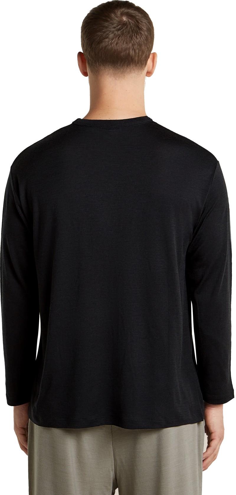 Merino 150 LS Pocket Tee - Unisex - jet heather 1
